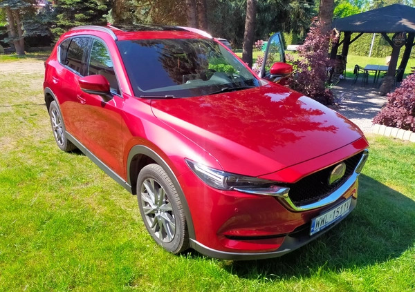 Mazda CX-5 cena 139900 przebieg: 46000, rok produkcji 2021 z Marki małe 466
